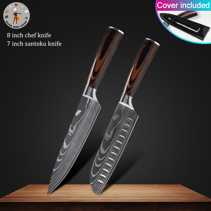 KnifeSharp™ - Kitchen Knives Set